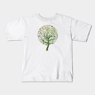 Abstract Tree Kids T-Shirt